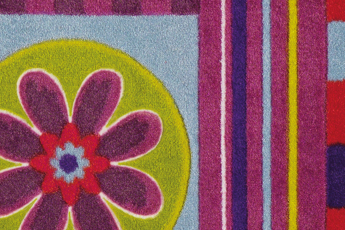 Arte Espina Kurzflorteppich Living Mat 6 violett B/L: ca. 64x168 cm Living Mat 6 - violett (64,00/168,00cm) - Arte Espina