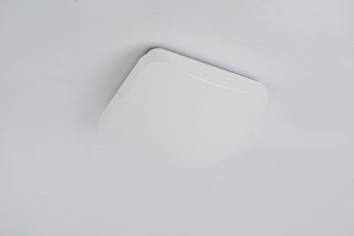 Deckenleuchte weiß Metall Kunststoff B/H: ca. 22x8 cm LED-Deckenleuchte_Cedrik_II - weiß (22,00/8,00cm)