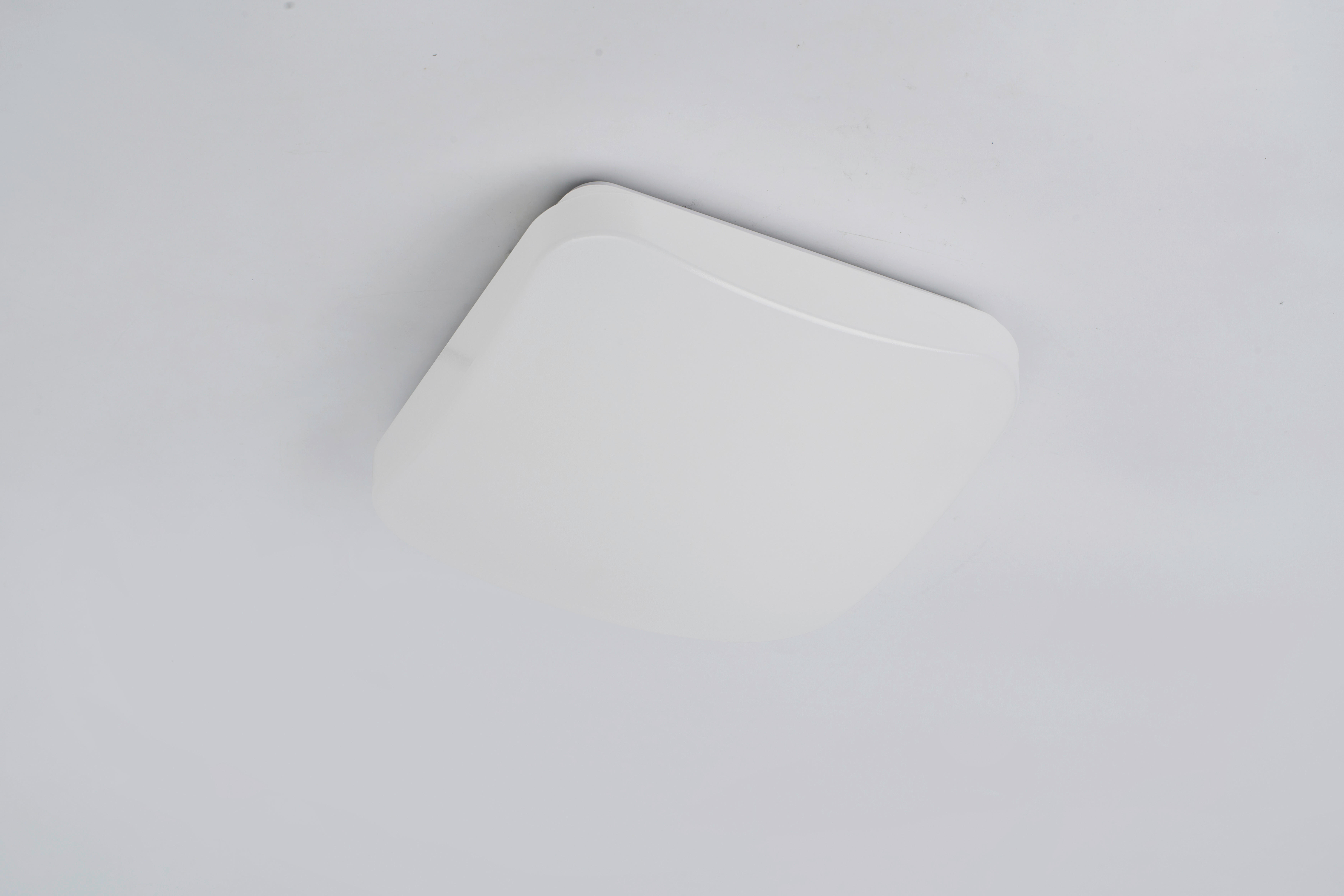 Thumbnail - Deckenleuchte weiß Metall Kunststoff B/H: ca. 22x8 cm