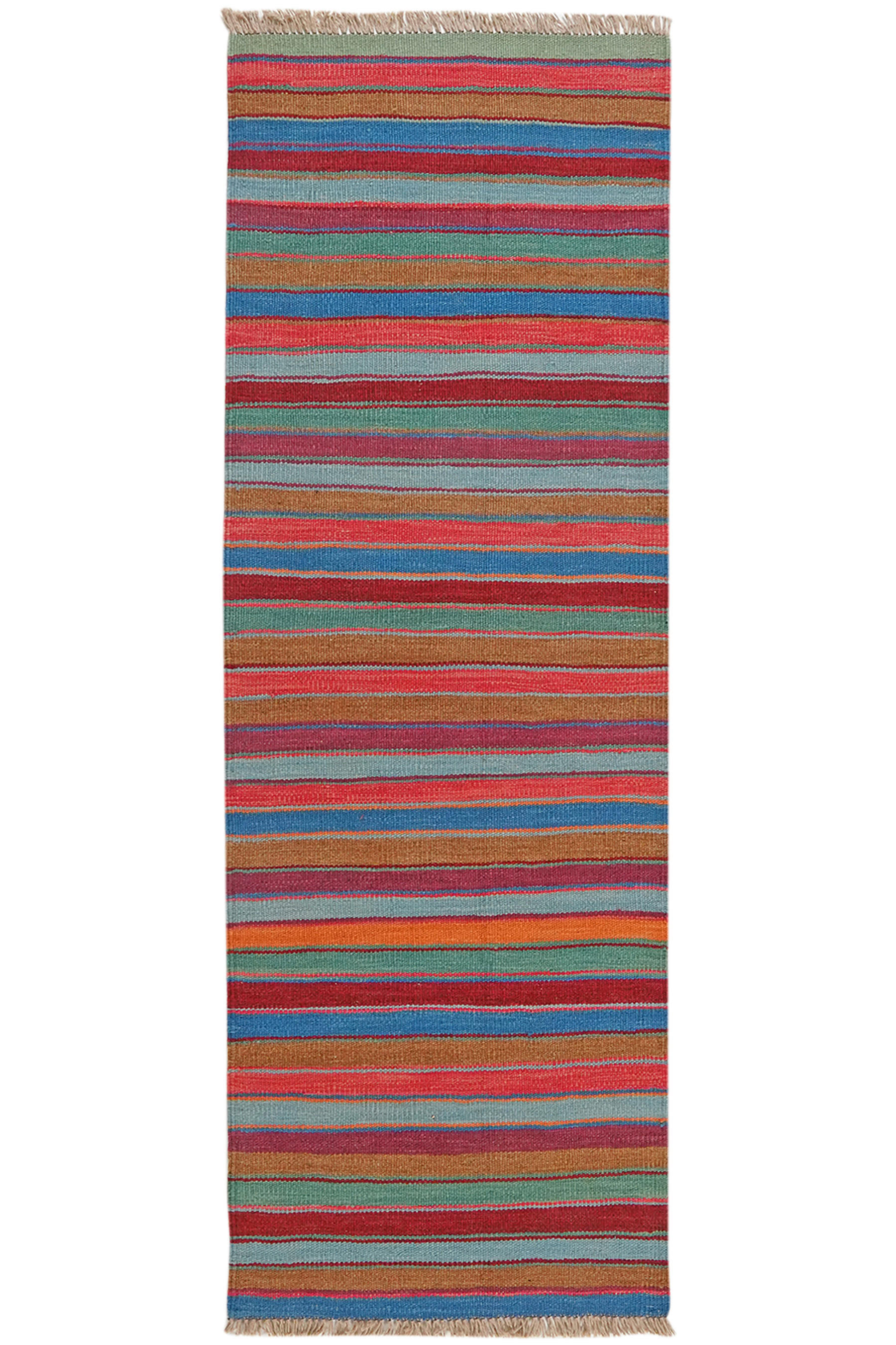 PersaTepp Teppich Kelim Gashgai multicolor B/L: ca. 62x181 cm Kelim Gashgai - multicolor (62,00/181,00cm) - PersaTepp