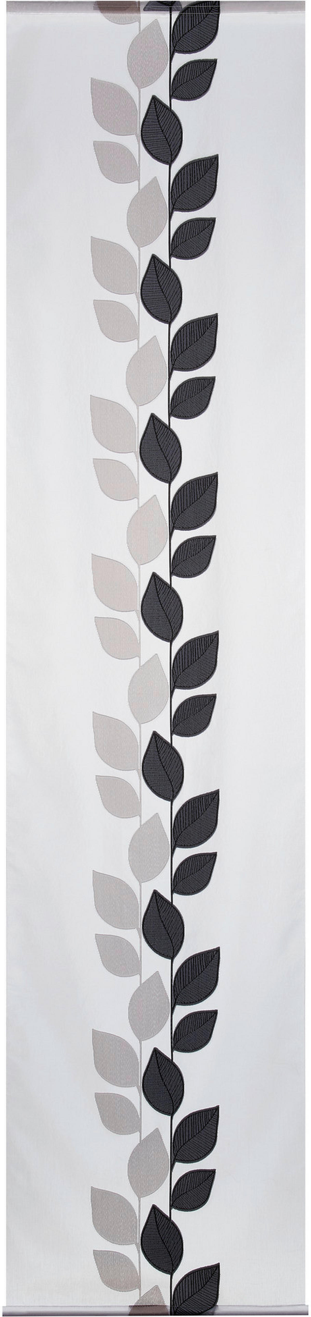 POCOline Schiebevorhang Pantheon schwarz B/L: ca. 60x245 cm Pantheon - schwarz (60,00/245,00cm) - POCOline