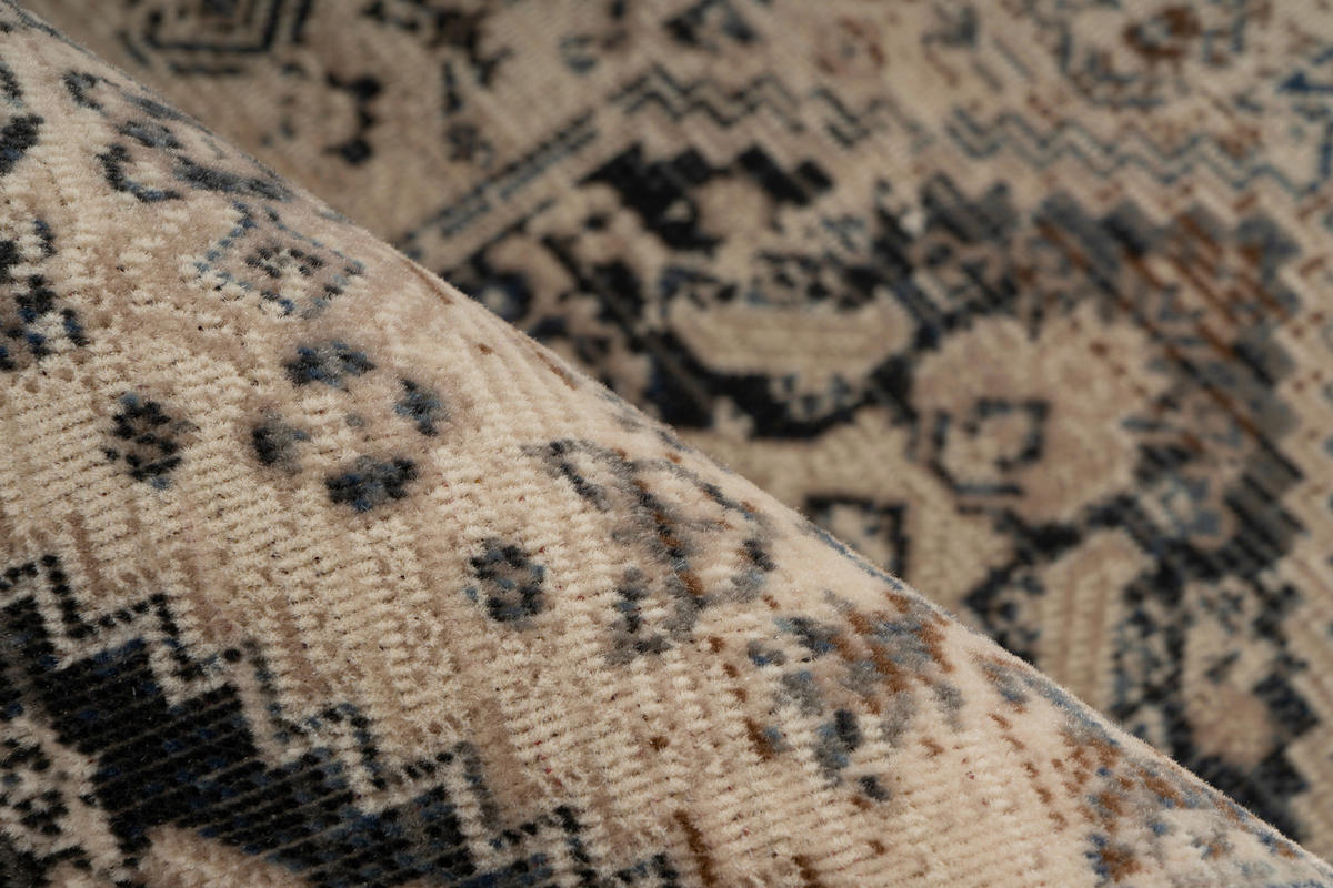 360Living Teppich Charu blau B/L: ca. 160x230 cm Charu - blau (160,00/230,00cm) - 360Living