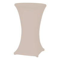 Gardamo Stehtischhusse champagner Polyester B/H/L: ca. 21x2,5x30,5 cm Stehtisch-Husse - champagner (30,50/21,00/2,50cm) - Gardamo