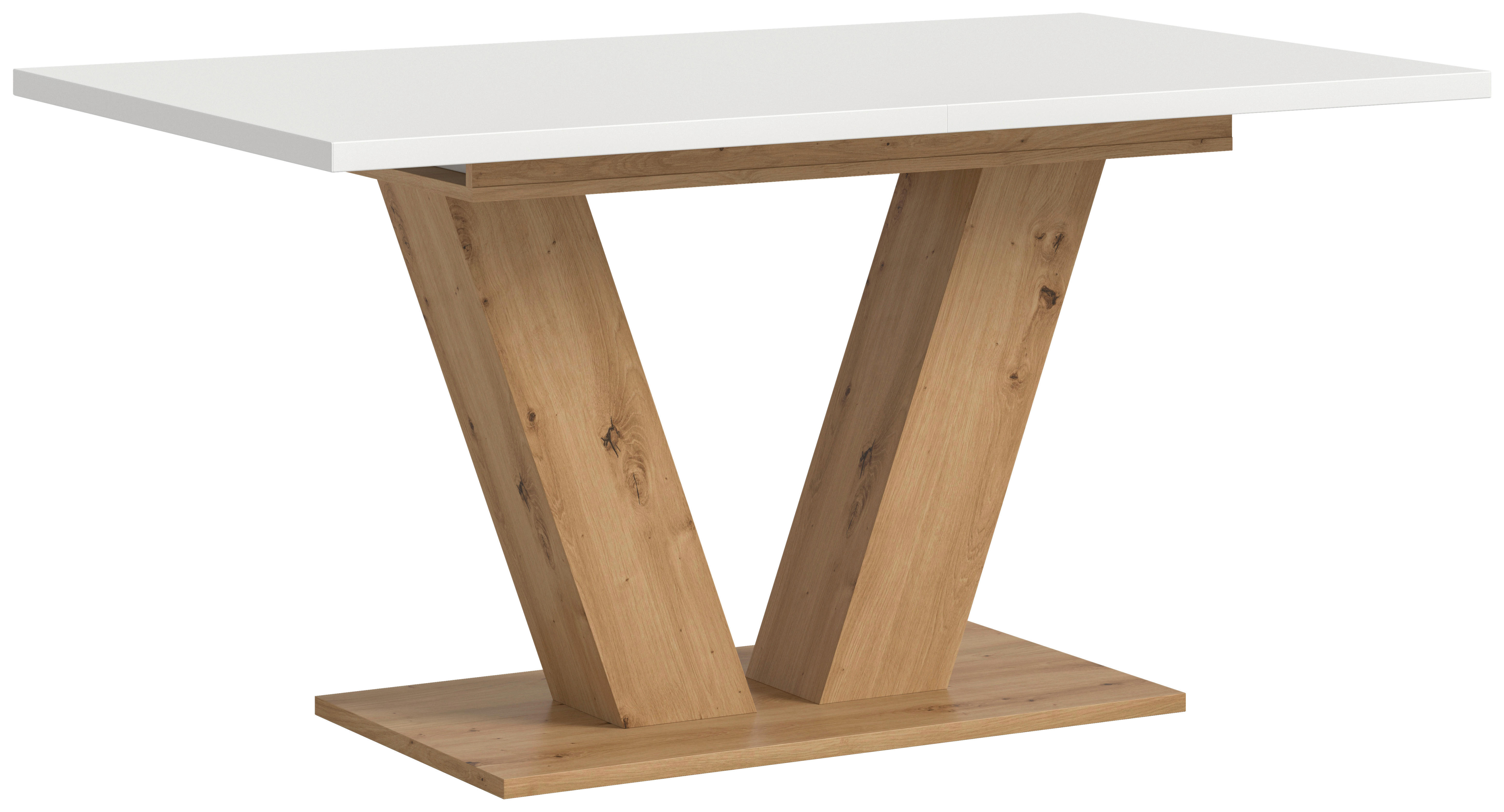 Esstisch MOTION weiß Artisan Nachbildung B/H/T: ca. 150x76x90 cm MOTION - weiß (150,00/76,00/90,00cm) - xonox.home