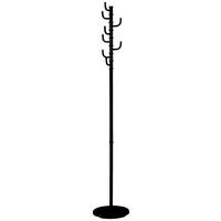 Garderobenständer  schwarz lackiert H: ca. 170 cm Roger_Garderobenständer 17544 - schwarz (170,00cm)