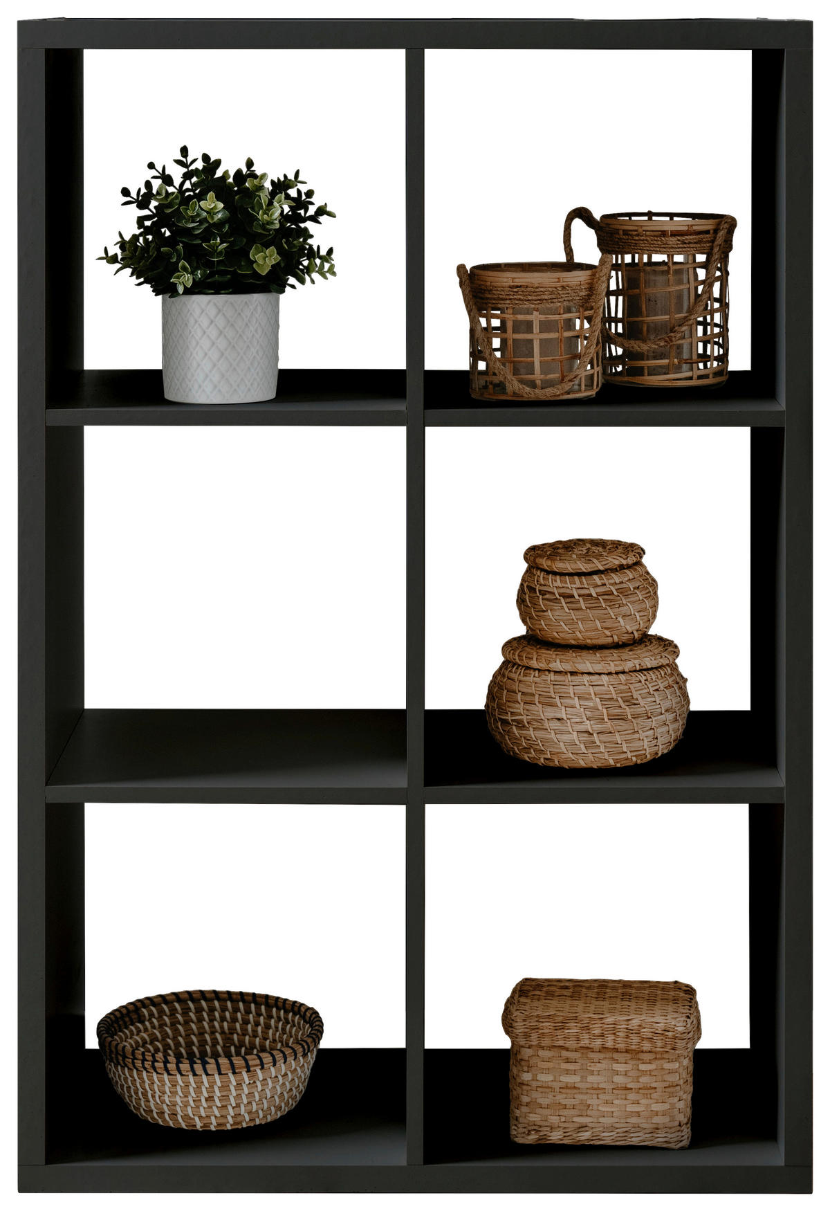 Raumteiler Max anthrazit B/H/T: ca. 73x107x33 cm Max - anthrazit (73,00/107,00/33,00cm)