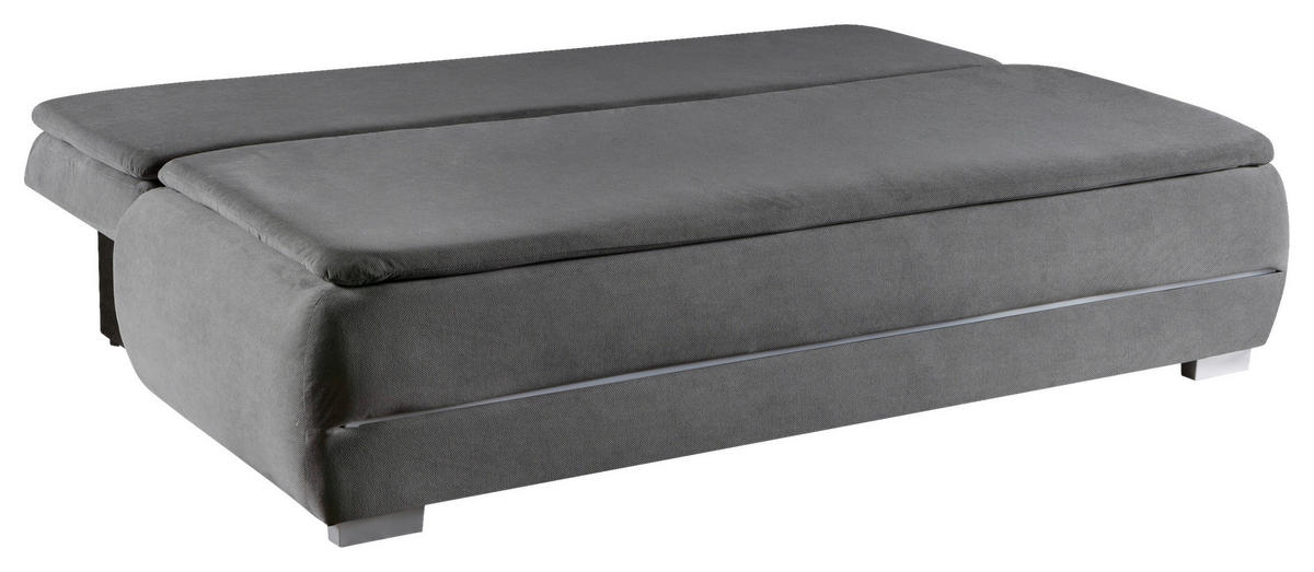 Schlafsofa Tekla grau B/H/T: ca. 212x97x98 cm Tekla - silber/grau (212,00/97,00/98,00cm)
