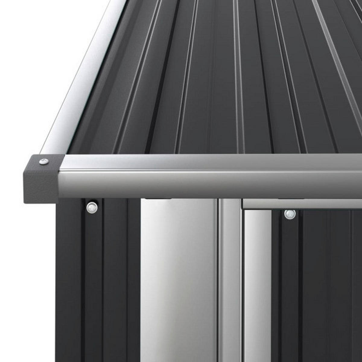 VidaXL Geräteschuppen Geräteschuppen - anthrazit (180,50/209,50cm) - VidaXL