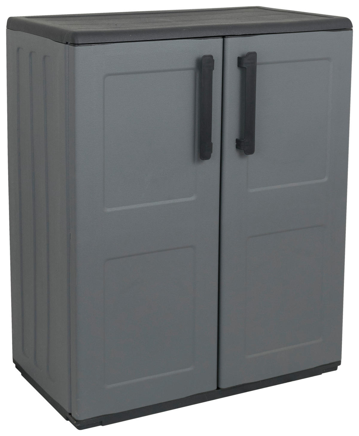 ArtPlast Kunststoffschrank Free niedrig grau Kunststoff B/H/T: ca. 68x84x37 cm Free niedrig - grau (68,00/84,00/37,00cm) - Artplast