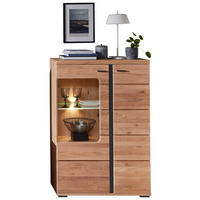 Vitrine Sonos II B/H/T: ca. 90x134x38 cm Sonos II - Esche/Eiche (90,00/134,00/38,00cm)