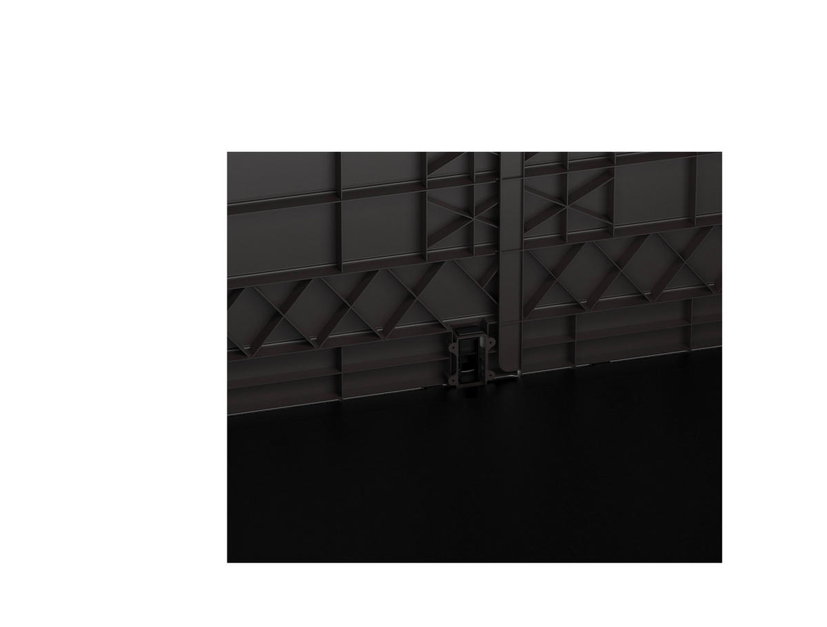 VCM Mülltonnenbox 2er StoreAway braun Kunststoff B/H/L: ca. 145x125x83 cm StoreAway - braun (83,00/145,00/125,00cm) - VCM