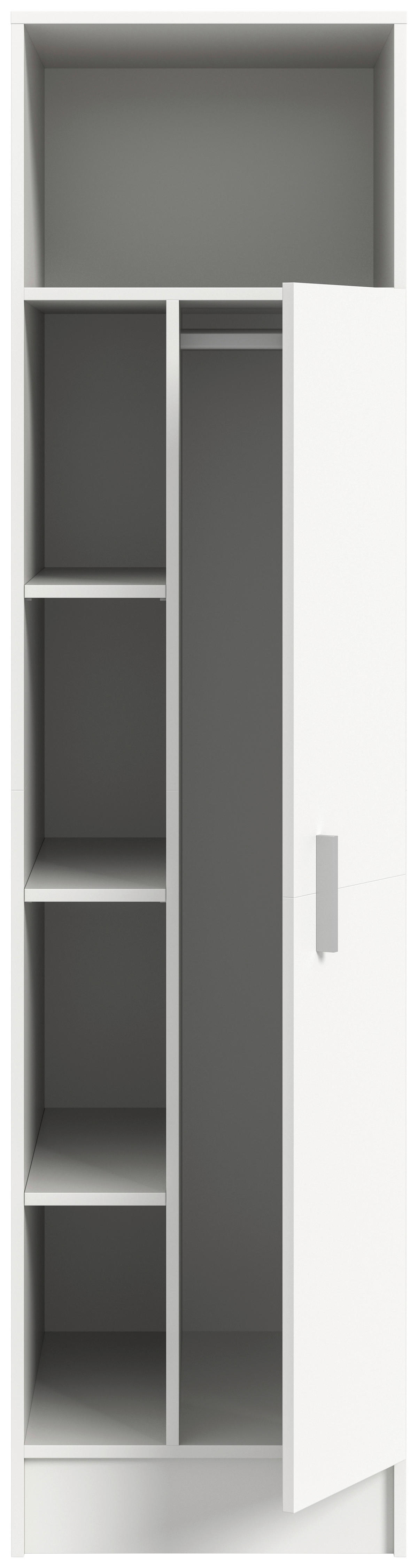 Mehrzweckschrank Free weiß B/H/T: ca. 50x196x68 cm Free - weiß (50,00/196,00/68,00cm) - xonox.home