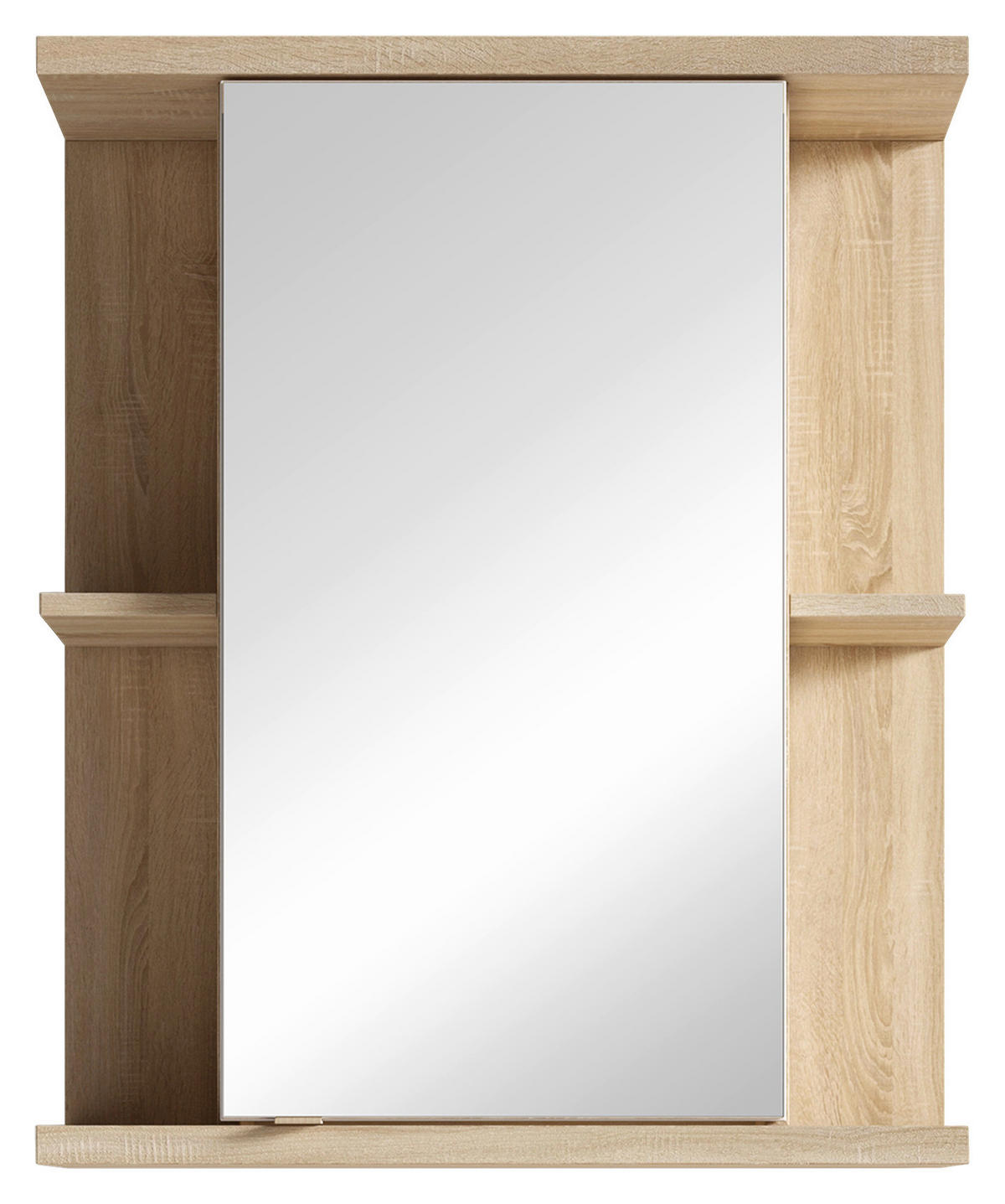 Spiegelschrank NEBRASKA Eiche Nachbildung B/H/T: ca. 60x70x25 cm NEBRASKA - Eiche (60,00/70,00/25,00cm) - byLIVING
