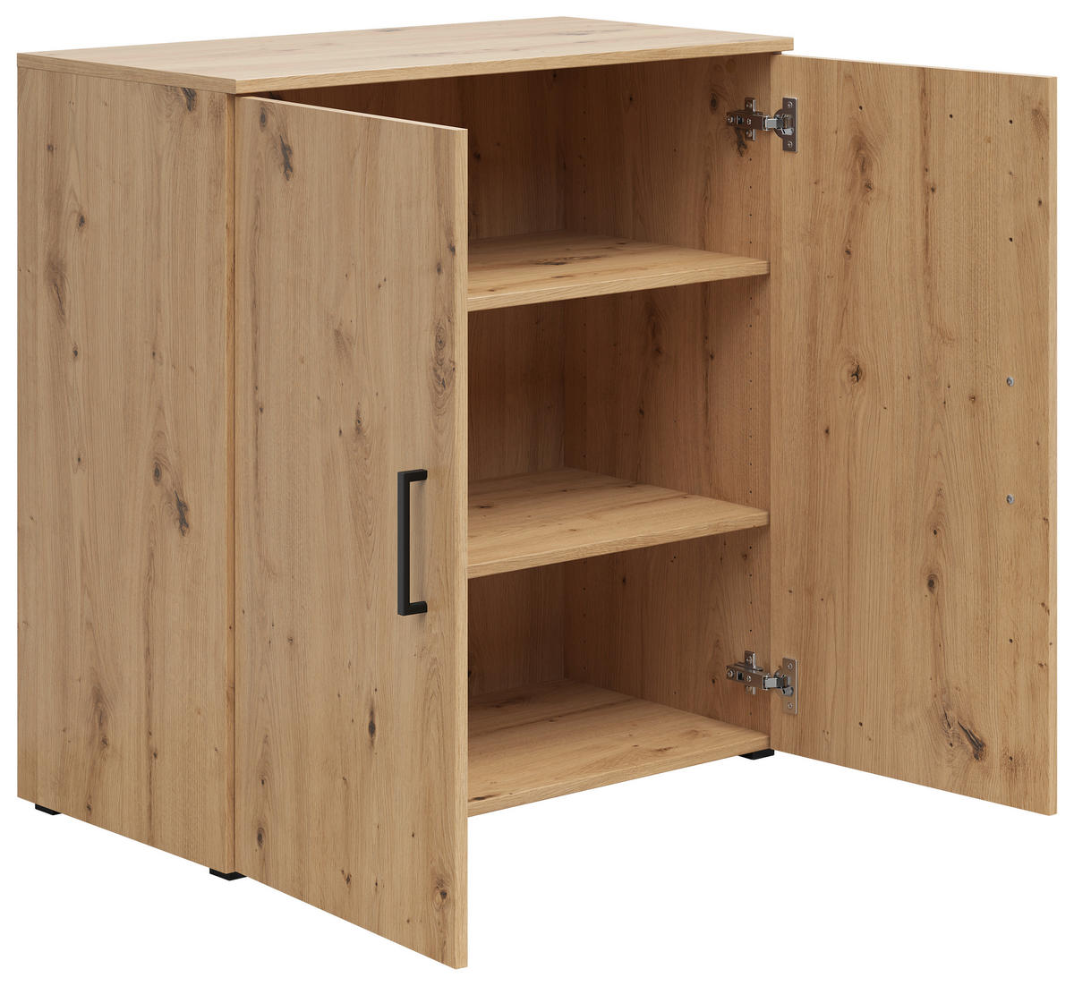 Kommode Multi-Stauraum Typ 24 Eiche Artisan Nachbildung B/H/T: ca. 80x83x40 cm Multi-Stauraum Typ 24 - Eiche (80,00/83,00/40,00cm)