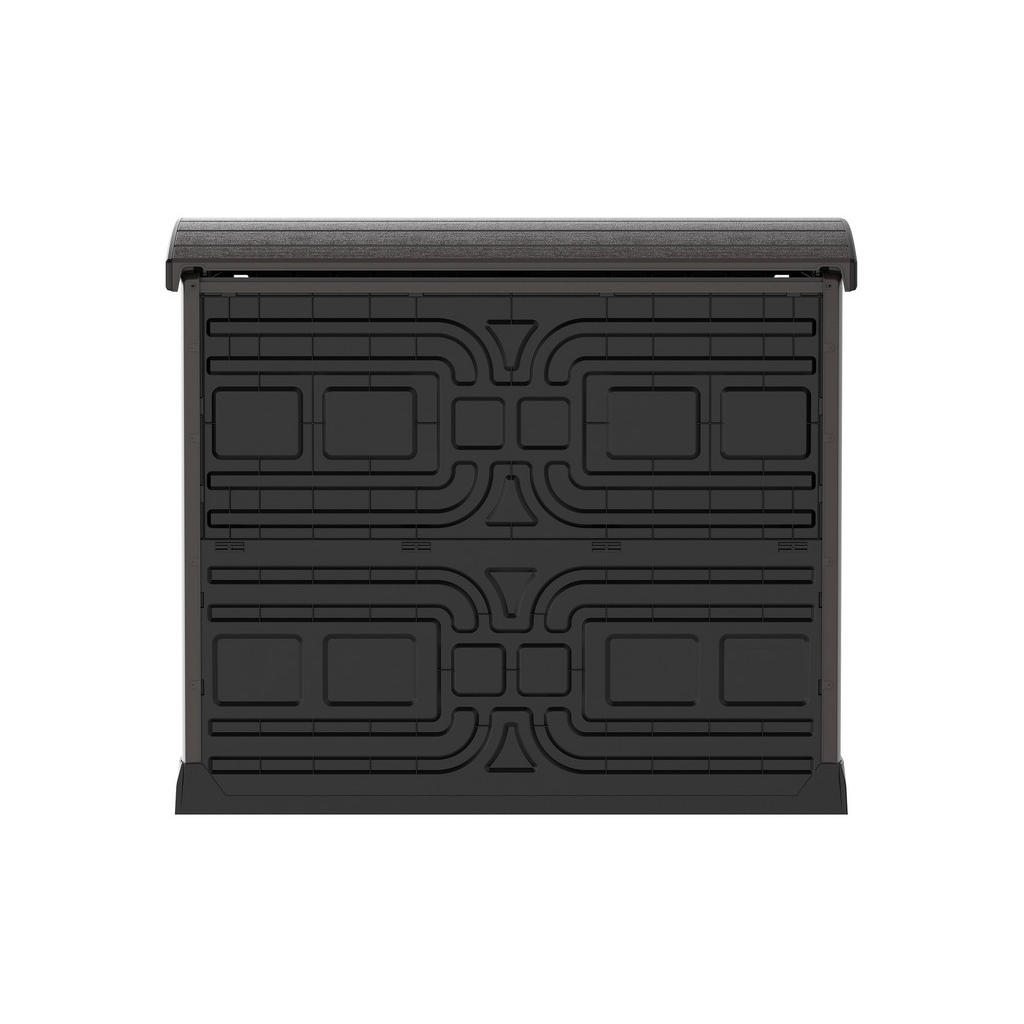 VCM Mülltonnenbox 2er StoreAway braun K... VCM Mülltonnenbox 2er StoreAway braun K...