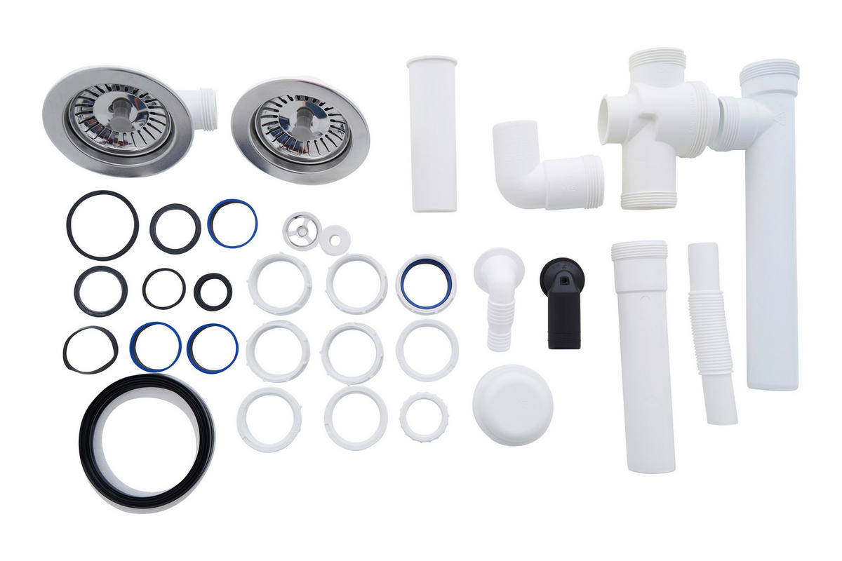 Respekta Einbauspüle Boston 100 x 50 B sandbeige Mineralite B/H/T: ca. 100x20x50 cm Boston 100 x 50 B - sandbeige (100,00/20,00/50,00cm) - Respekta