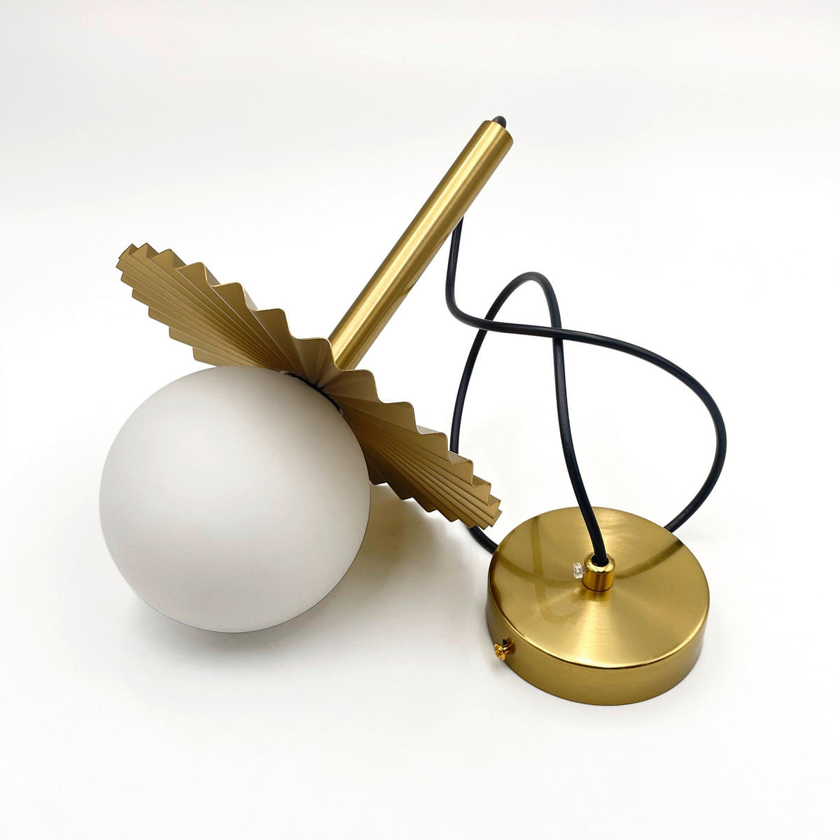 Lamkur Hängeleuchte Kupfer Glas Stahl B/H/L: ca. 120x20x20 cm G9 1 Brennstellen Chita - Kupfer (20,00/120,00/20,00cm) - Lamkur