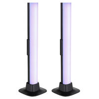 GLOBO LED-Tischleuchte schwarz Kunststoff B/H/T: ca. 3x32,5x3 cm POLLIVER - schwarz (3,00/32,50/3,00cm) - GLOBO