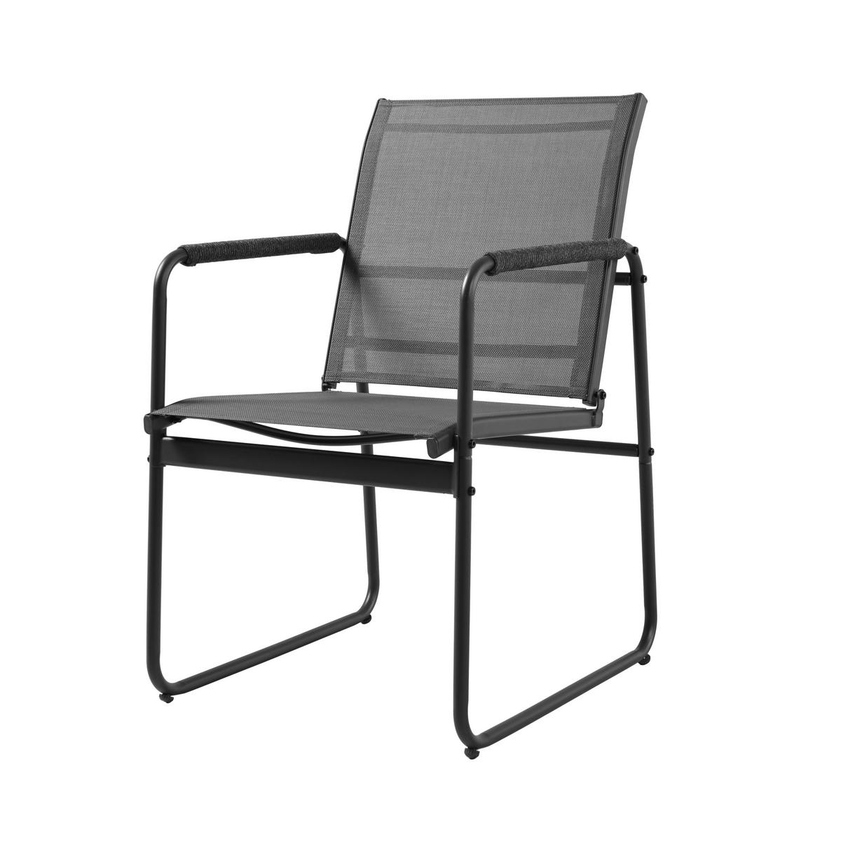 POCOline Gartensitzgruppe Lagos dunkelgrau Stahl Lagos - dunkelgrau - POCOline