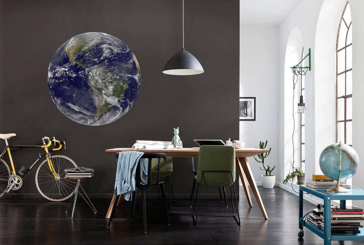 Komar Fototapete Earth D: ca. 125 cm Earth - (125,00cm) - Komar