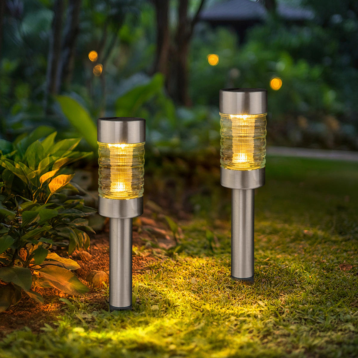 Solarleuchte Solarleuchte Edelstahl - POCOline