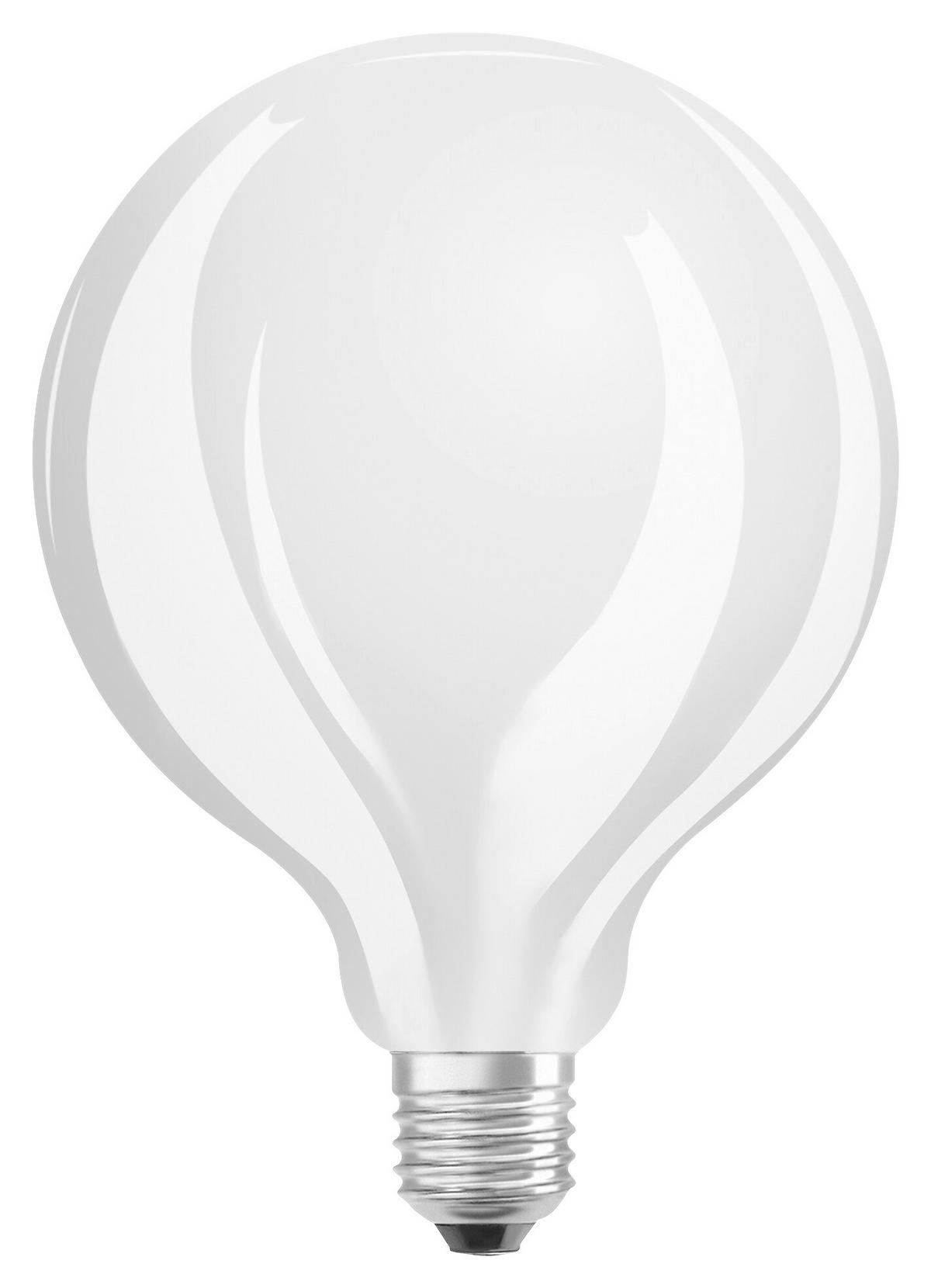 OSRAM Globelampe AC32476 E27 LED-Globelampe_Osram E27 - weiß (12,40cm) - OSRAM