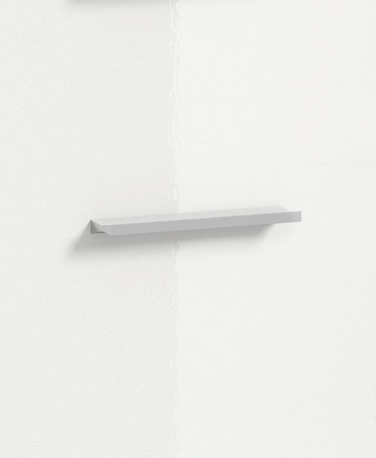 Badezimmer-Set Wave weiß Hochglanz Nox Oak Nachbildung B/H/T: ca. 60x191x34 cm Wave - weiß (60,00/191,00/34,00cm) - xonox.home