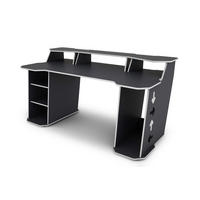 Schreibtisch MATRIX anthrazit weiß B/H/T: ca. 180x76,96x85 cm MATRIX - weiß/anthrazit (180,00/76,96/85,00cm) - byLIVING
