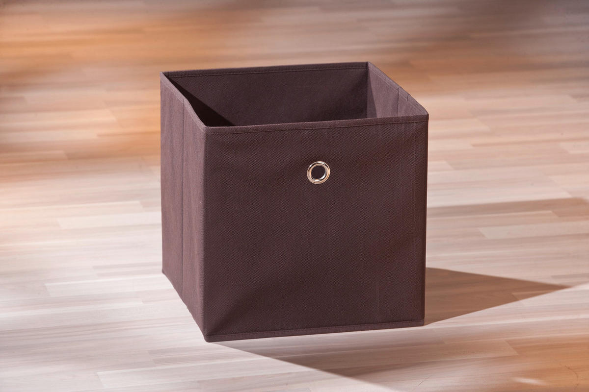 Stoffbox Winny braun braun B/H/T: ca. 31,5x31x31,5 cm Winny braun - braun (31,50/31,00/31,50cm) - Inter Link