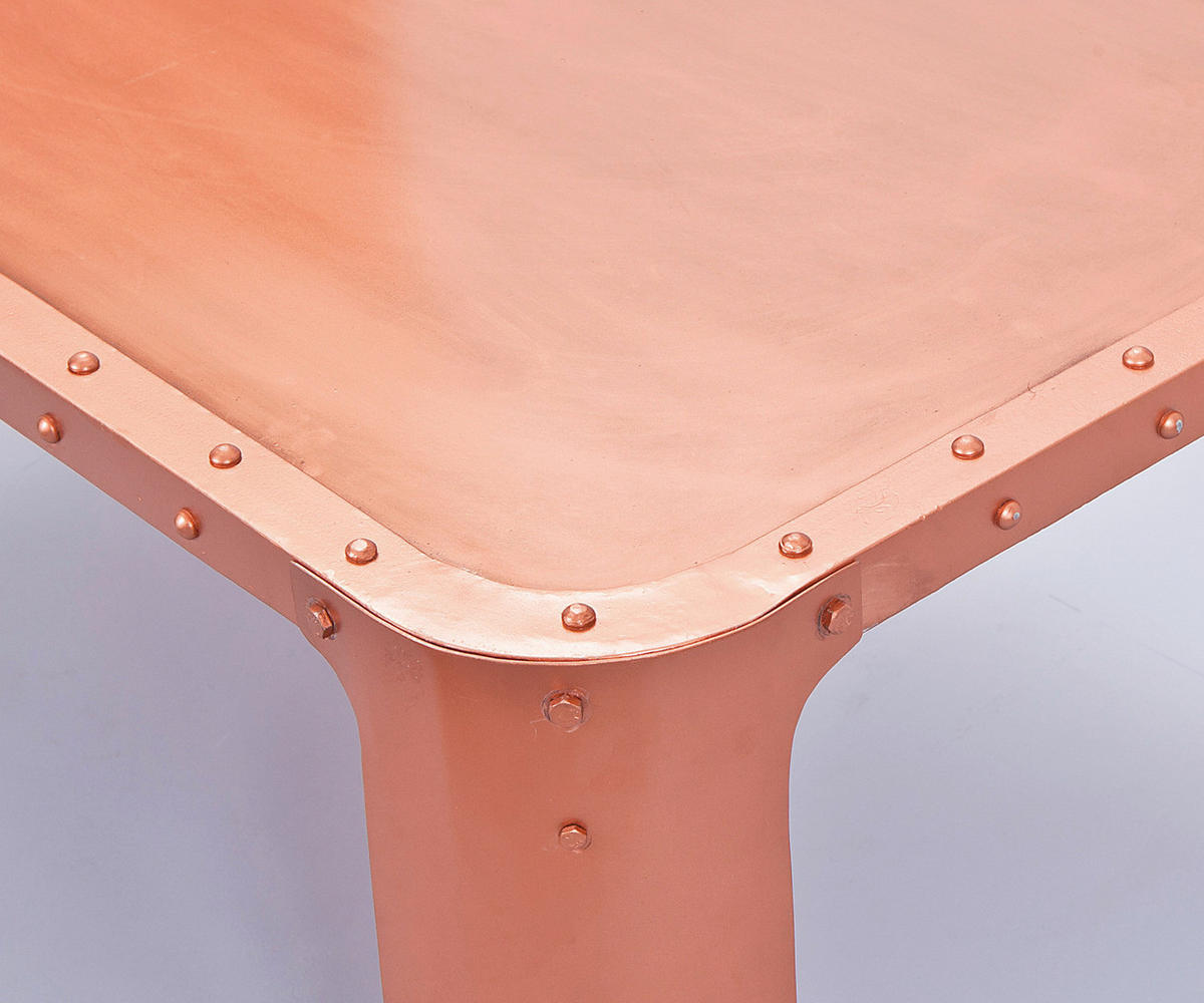 Couchtisch Gormur Kupfer B/H/T: ca. 110x45x70 cm Gormur - Kupfer (110,00/45,00/70,00cm) - Inter Link