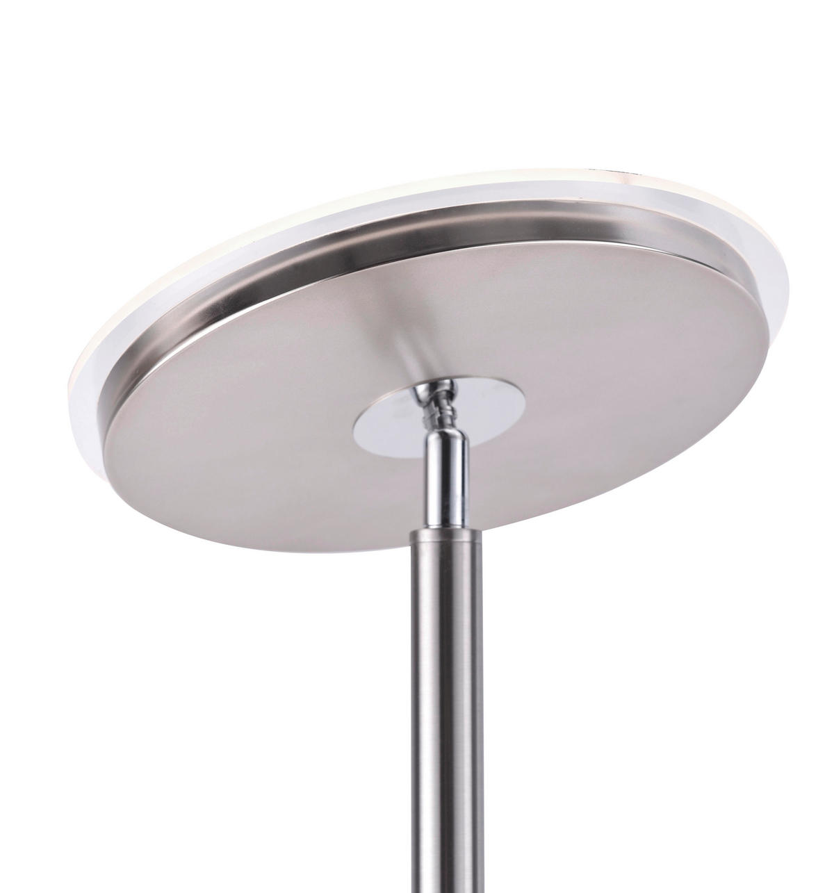 Just Light Deckenfluter 11709-55 Stahl Metall H: ca. 193 cm LED-Deckenfluter_Hans_rund - Stahl (193,00cm) - Just Light