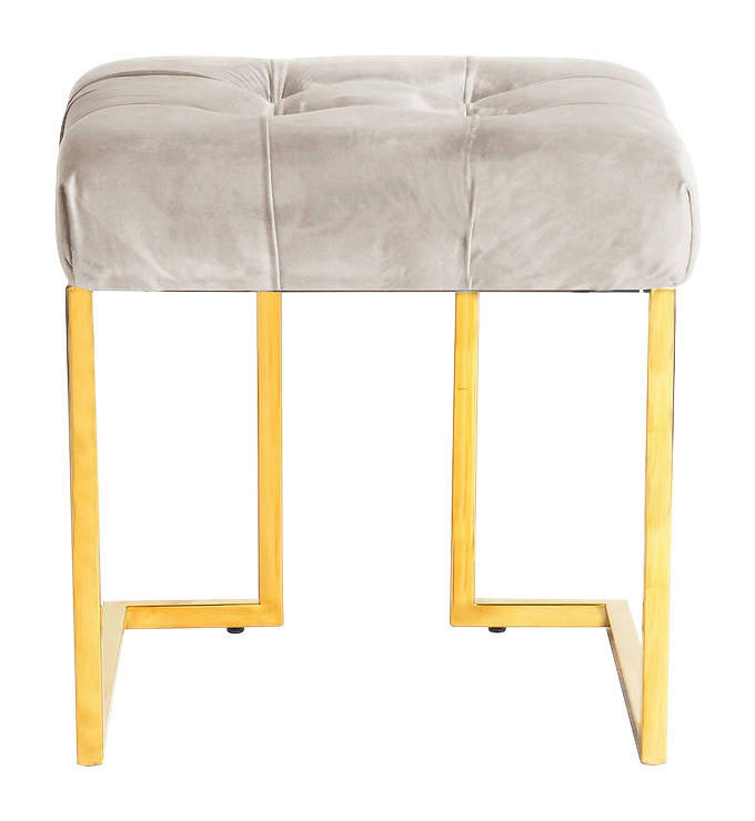 360 Living Hocker Rare 101 taupe B/H/T: ca. 48x48x48 cm Rare 101 - taupe (48,00/48,00/48,00cm) - 360 Living