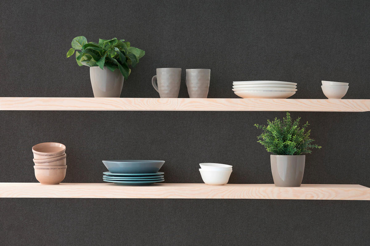 A.S.Création Vliestapete grau B/H/D: ca. 53x1005x9,3 cm Vliestapete - grau (9,30/1005,00cm) - A.S.Creation