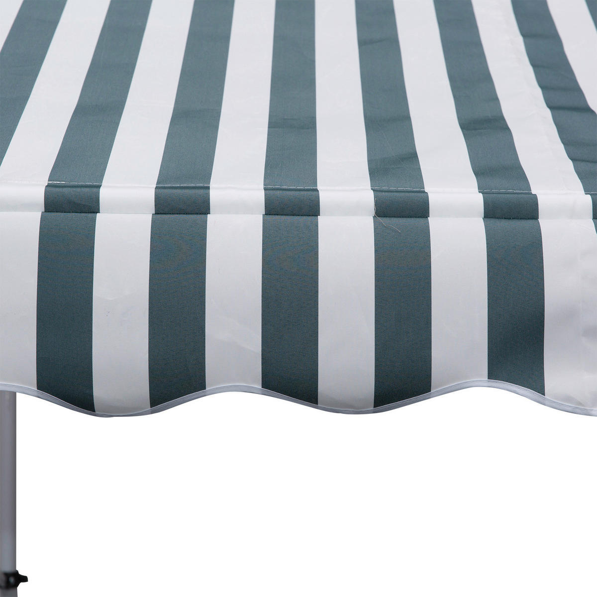 Markise grün B/H/L: ca. 150x280x300 cm Markise - weiß/grün (300,00/150,00/280,00cm) - Outsunny