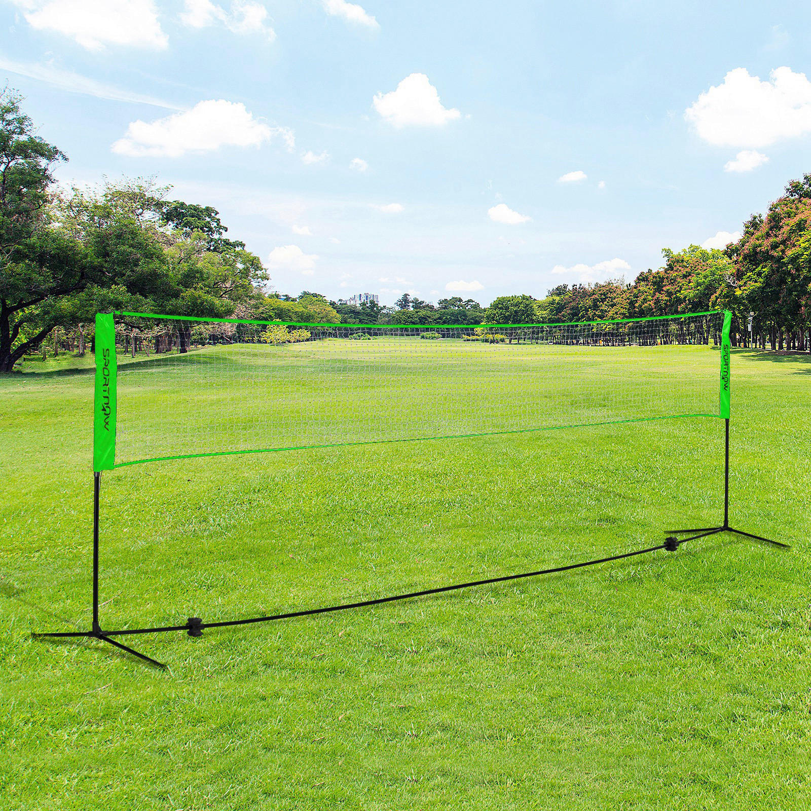 SPORTNOW Badminton-Set bunt Polyethylen B/H/L: ca. 103x155x510 cm Badminton-Set - bunt (510,00/103,00/155,00cm) - SPORTNOW