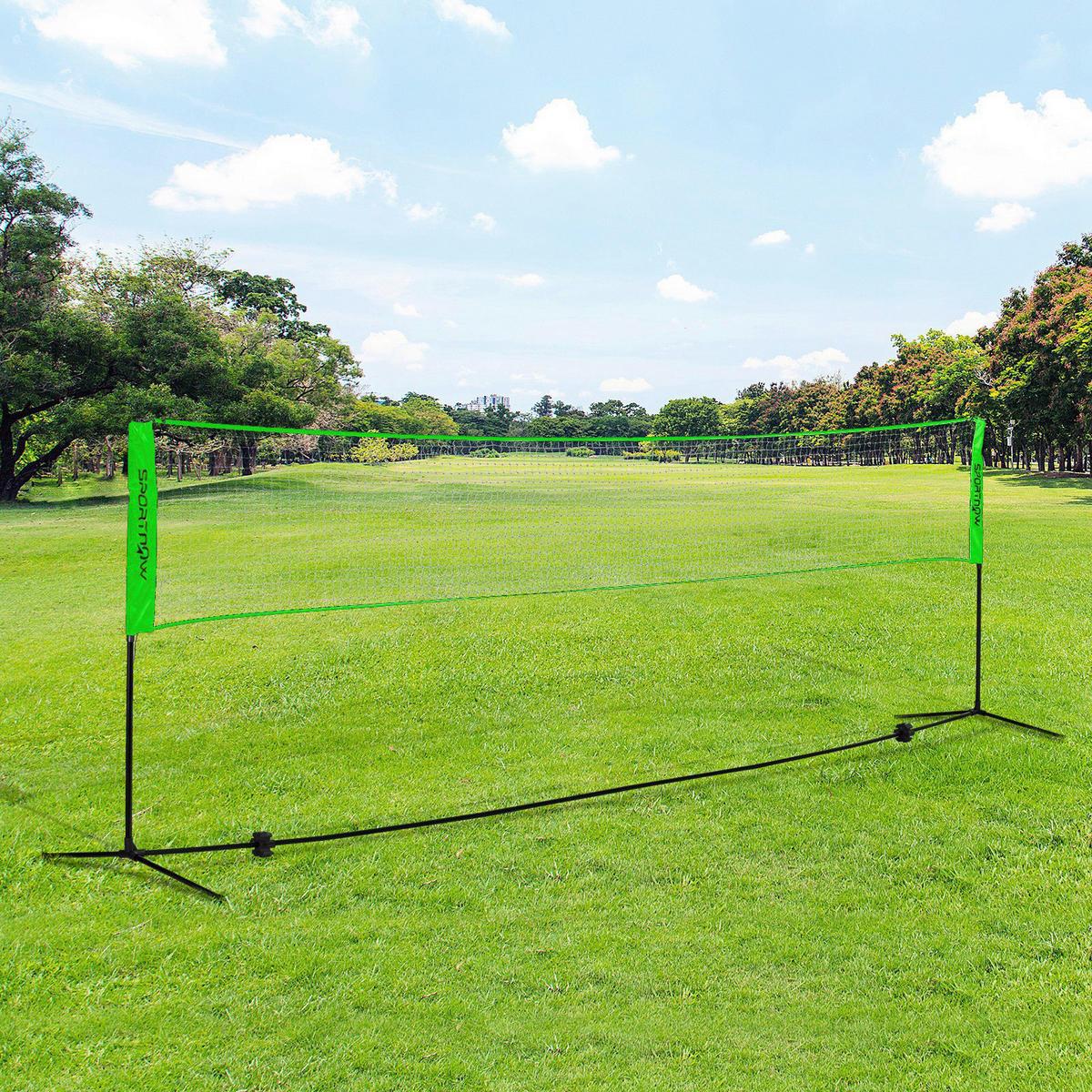 SPORTNOW Badminton-Set bunt Polyethylen B/H/L: ca. 103x155x510 cm Badminton-Set - bunt (510,00/103,00/155,00cm) - SPORTNOW