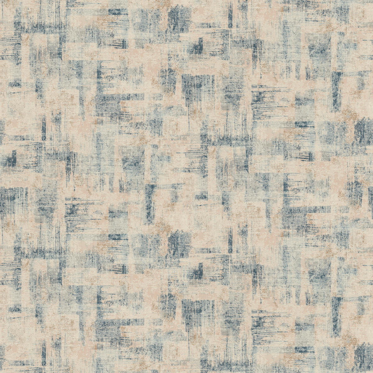 Rasch Vliestapete Struktur beige blau B/L: ca. 53x1005 cm Vliestapete_650457 - beige/blau (53,00/1005,00cm) - Rasch