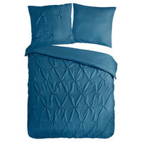 Bettwäsche Elegance petrol Polyester B/L: ca. 135x200 cm Elegance - petrol (135,00/200,00cm) - Pure