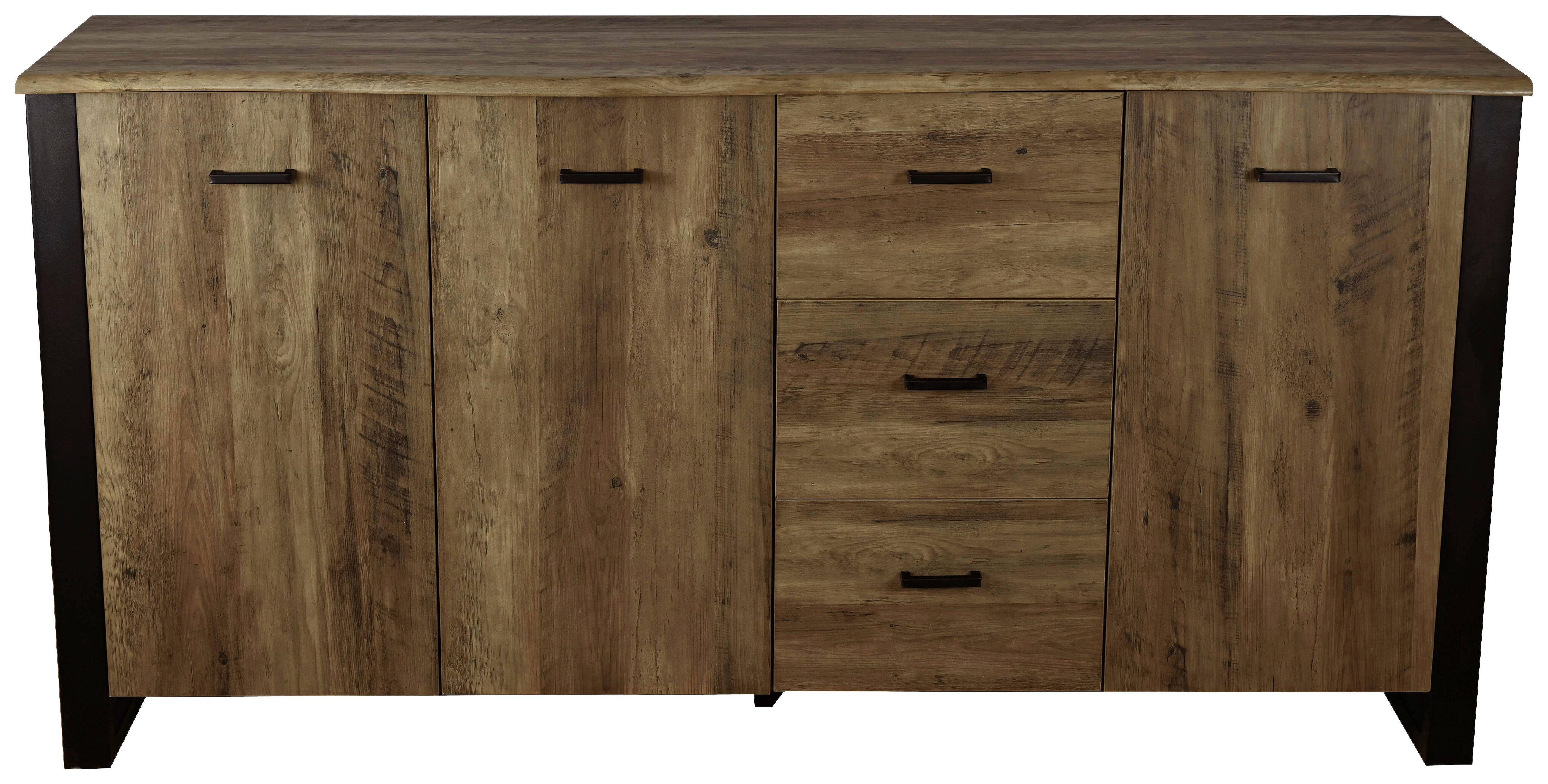 Sideboard Ute Akazie Nachbildung B/H/T: ca. 180x90x45 cm Ute - (180,00/90,00/45,00cm)