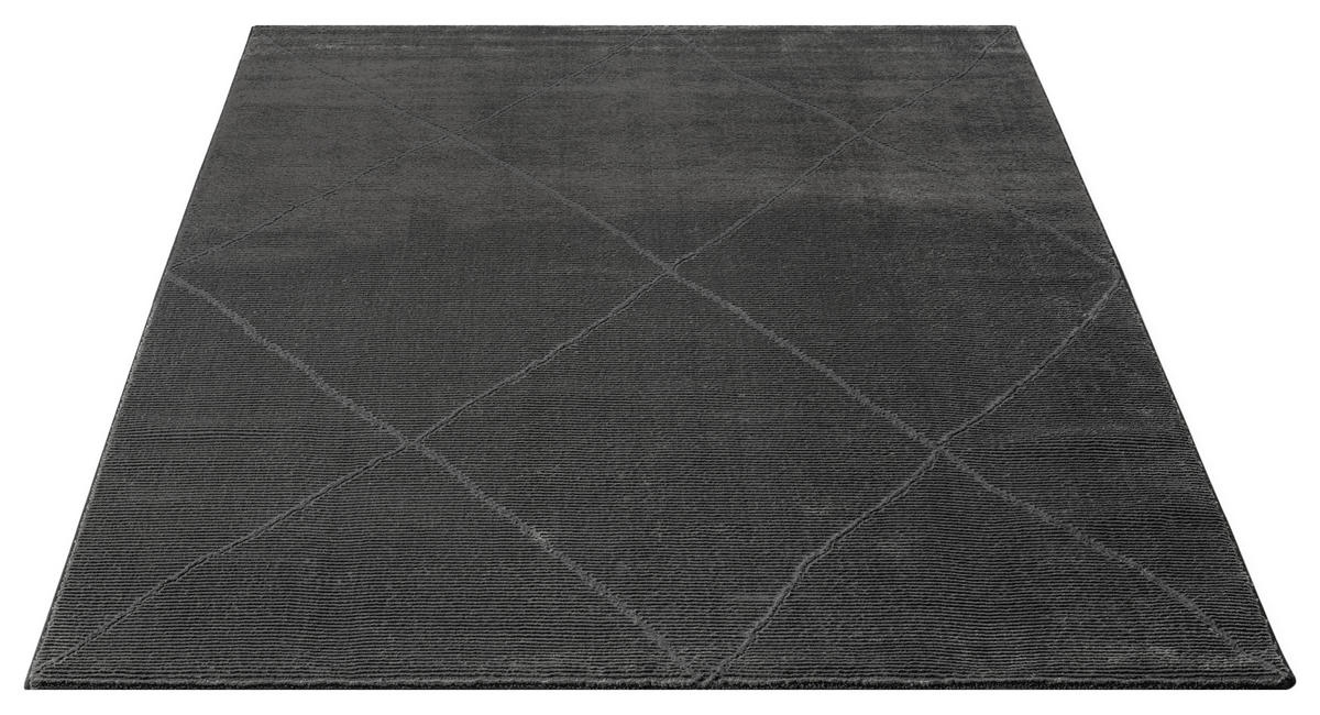 Webteppich Sign anthrazit B/L: ca. 200x290 cm Sign - anthrazit (200,00/290,00cm)
