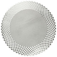 Platzset silber PVC D: ca. 38 cm Platzset_Grafik - silber (38,00cm)