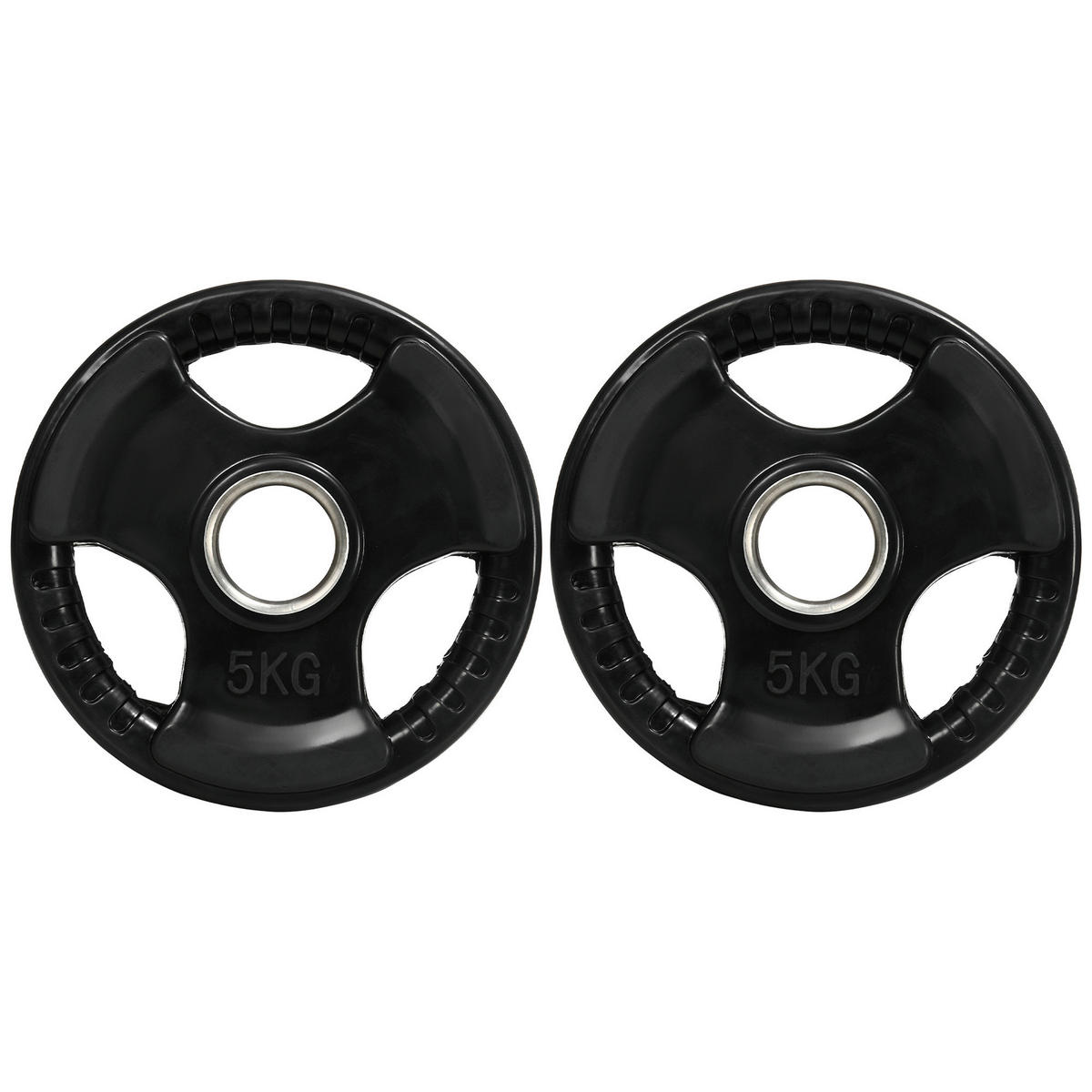 SPORTNOW Hantelscheibe schwarz Edelstahl B/H/L: ca. 24x24x3,5 cm Hantelscheibe - schwarz (3,50/24,00/24,00cm) - SPORTNOW