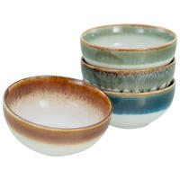 CreaTable Müslischalenset Cascade Bowls Mix Buddha bunt Steinzeug Cascade Bowls Mix Buddha - bunt - CreaTable