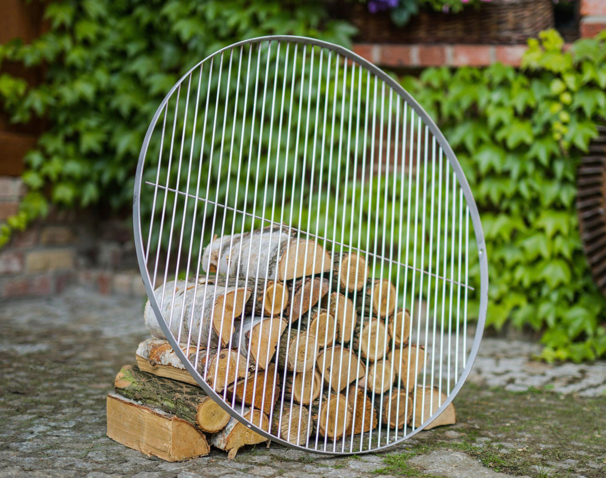 CookKing Grillrost 70 silber Edelstahl B/T: ca. 70x70 cm 70 - silber (70,00/70,00cm) - CookKing