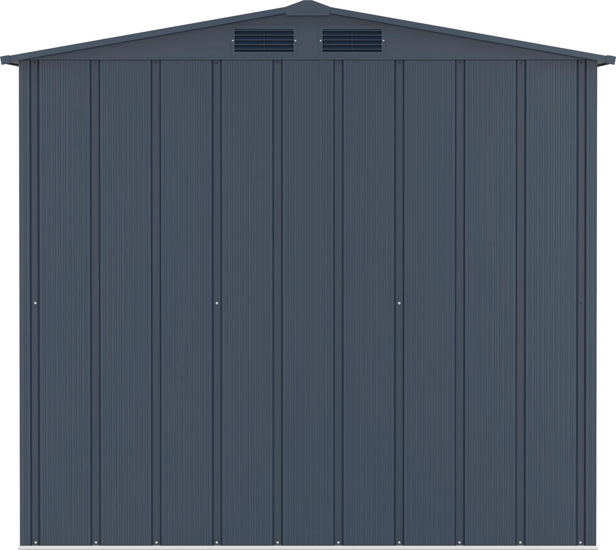 VCM Gerätehaus anthrazit B/H/L: ca. 202x181x174 cm Gerätehaus mit Schiebetür - anthrazit (174,00/202,00/181,00cm) - VCM