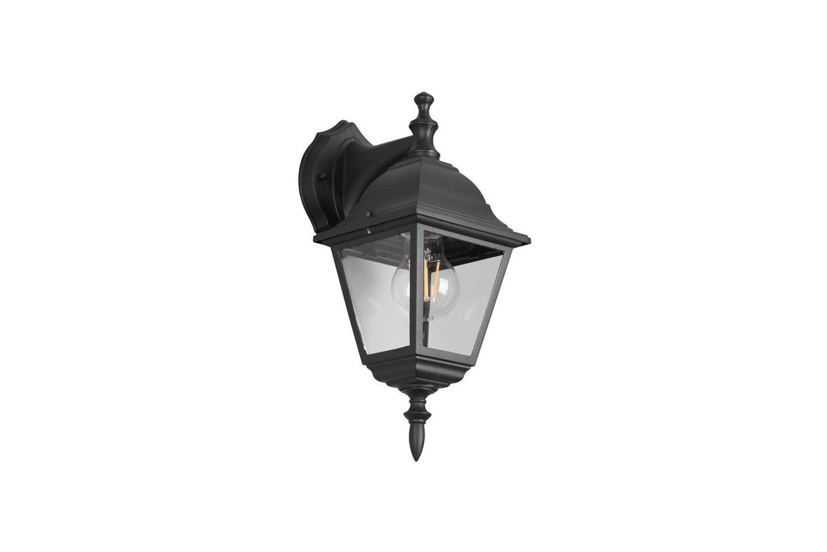 Außen-Wandleuchte Livenza 205767132 schwarz B/H/T: ca. 14x34x19 cm Livenza - schwarz (14,00/34,00/19,00cm) - Trio