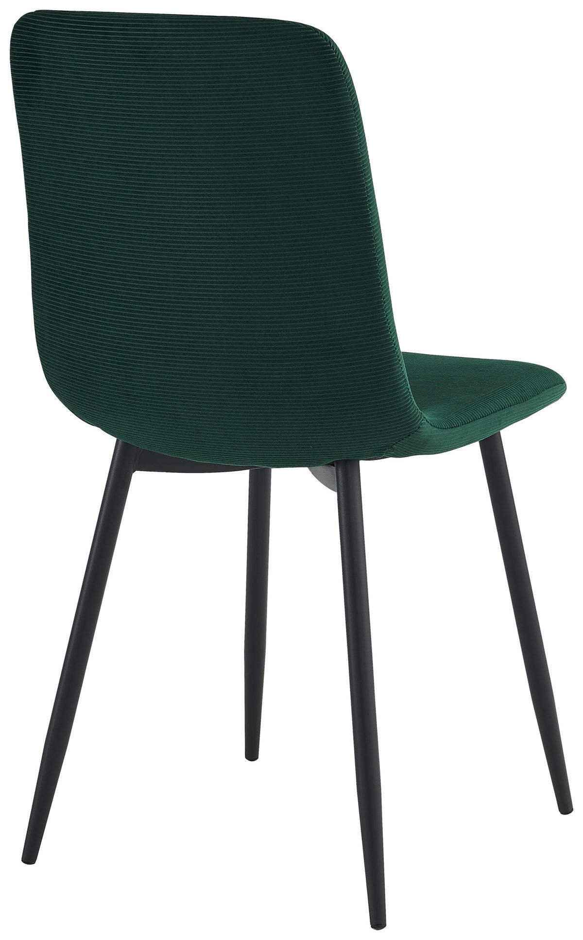 Stuhl Leipzig, 4er-Set moosgrün Metall Microfaser B/H/T: ca. 44x92x54 cm Leipzig, 4er-Set - moosgrün (44,00/92,00/54,00cm) - Hela