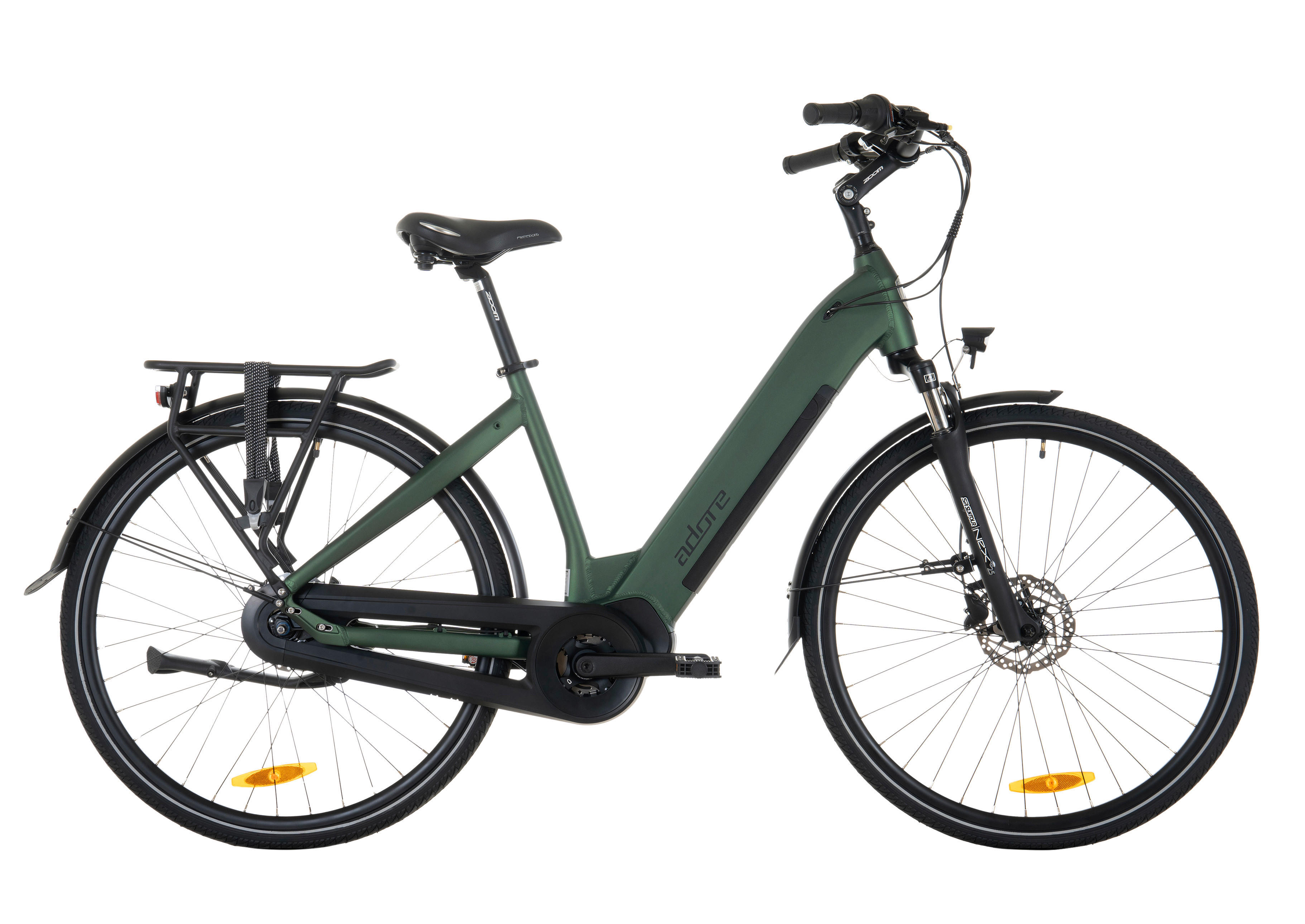 Adore E-Bike CX-RH CX-RH 28 Zoll Rahmenhöhe 48 cm 8 Gänge grün grün ca. 250 W ca. 28 Zoll