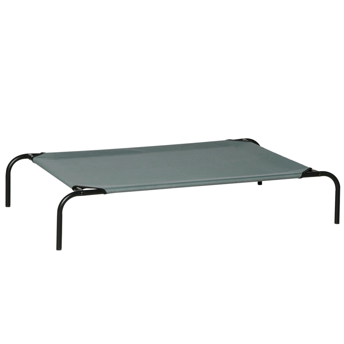 PawHut Hunde-Zubehör grau Polypropylen B/H/L: ca. 68x110x20 cm Hundebett - grau (20,00/68,00/110,00cm) - PawHut