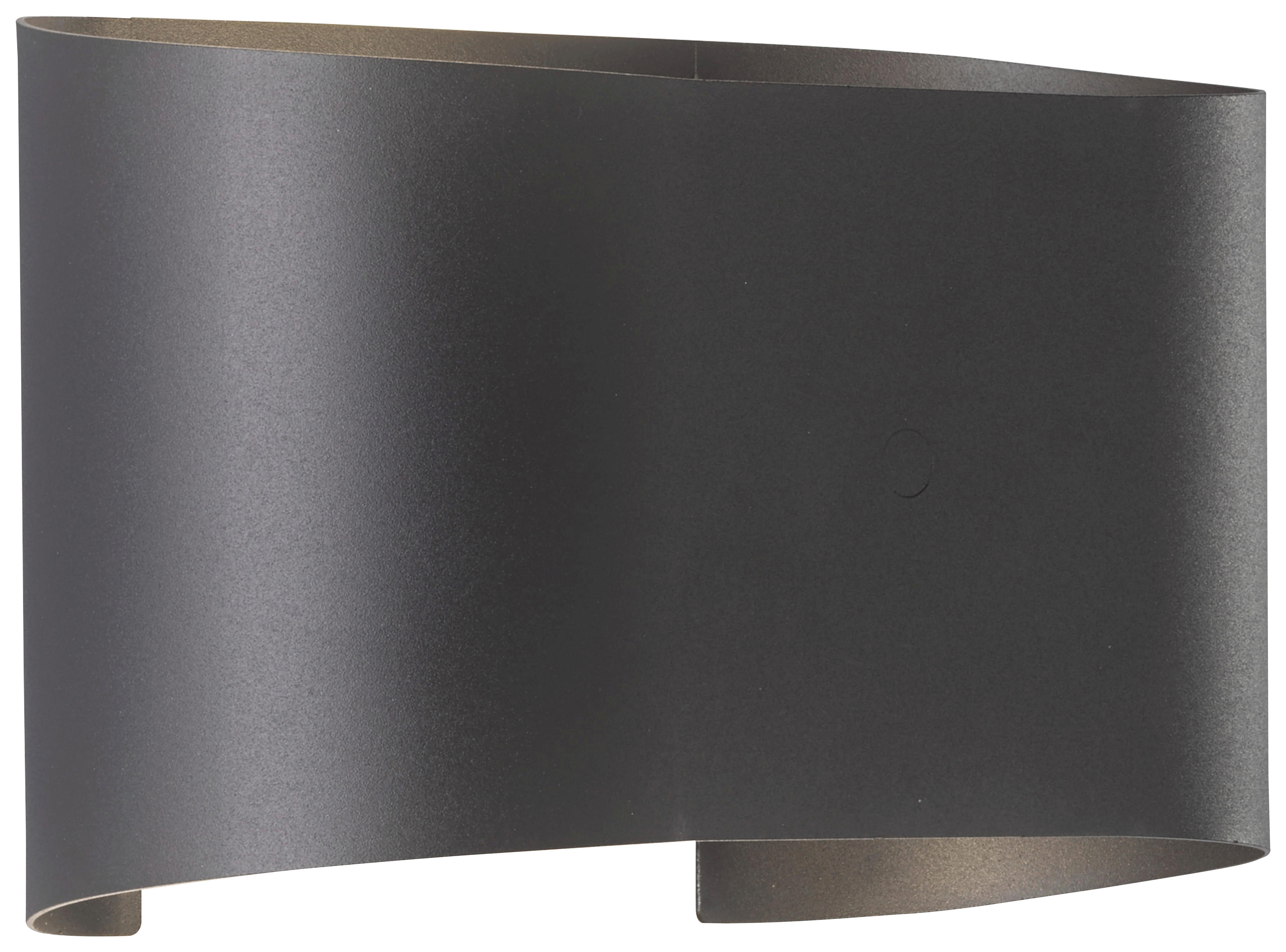 LED-Außen-Wandleuchte 30262 schwarz B/H/T: ca. 18,5x12x10,5 cm Wall - schwarz (18,50/12,00/10,50cm) - Fischer & Honsel